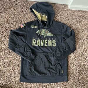 Nike Baltimore Ravens Salute To Service Hoodie